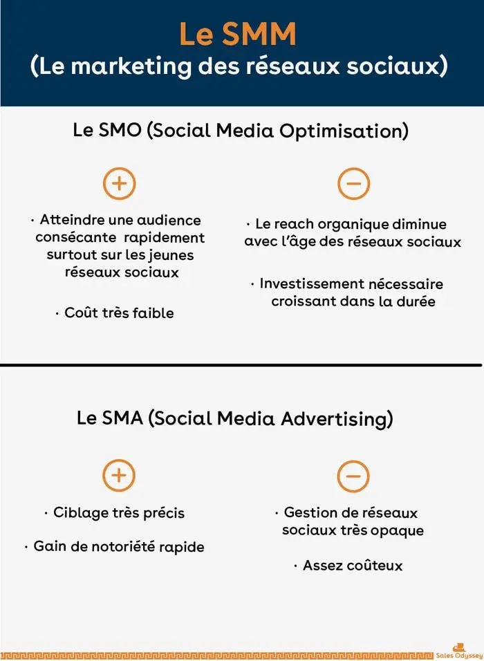 Le SMM : social media marketing